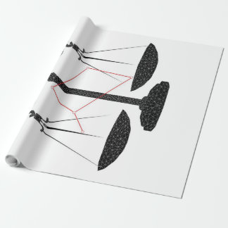 Papel De Regalo constelación de estrellas de Libra | Regalo de cum