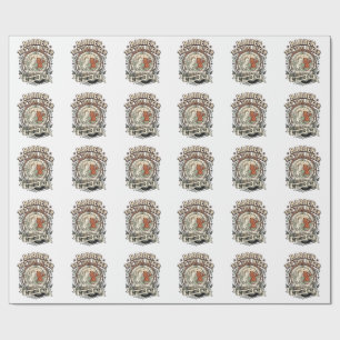 Papel De Regalo Contador Temporada de Impuestos Gato Contador Temp