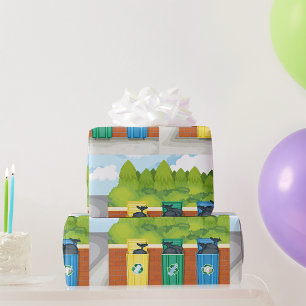 Papel De Regalo Contenedores de reciclaje Clasificación de residuo