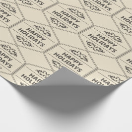 Papel De Regalo Contento del fondo del Personalizado de vacaciones