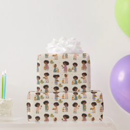 Papel de Regalo Continuo Eid Mubarak – Celebración