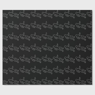 Papel De Regalo Contorno de tiza