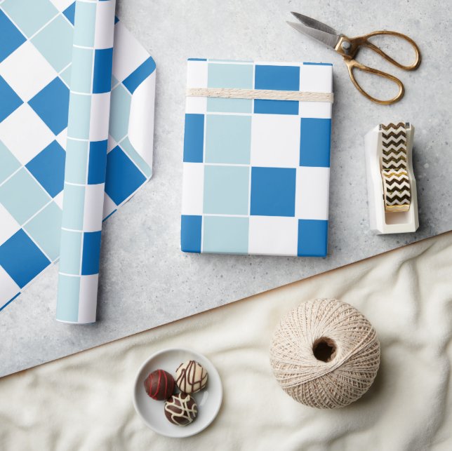 Papel De Regalo Control azul (Artesanía)