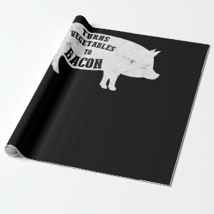 Papel De Regalo Convierte Las Verduras En Bacon   Amantes divertid