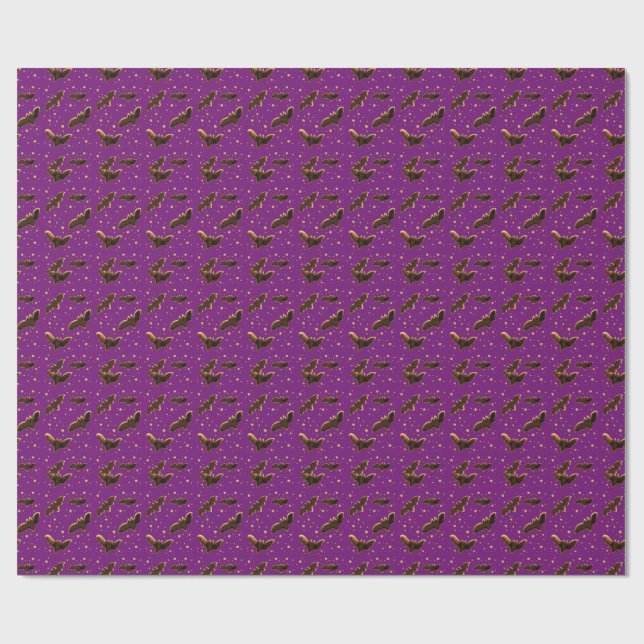 Papel De Regalo Cookie Bats and Crumbs (Superficie plana)