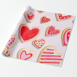 Papel De Regalo Cookies el día de San Valentín