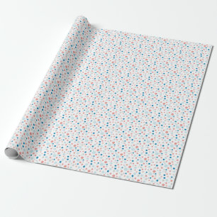 Papel De Regalo Coordenadas de puntos de polka para Ellie y Bluebi