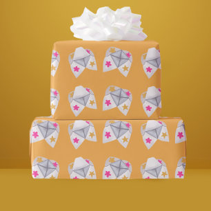 Papel De Regalo Cootie Catcher del Retro 90
