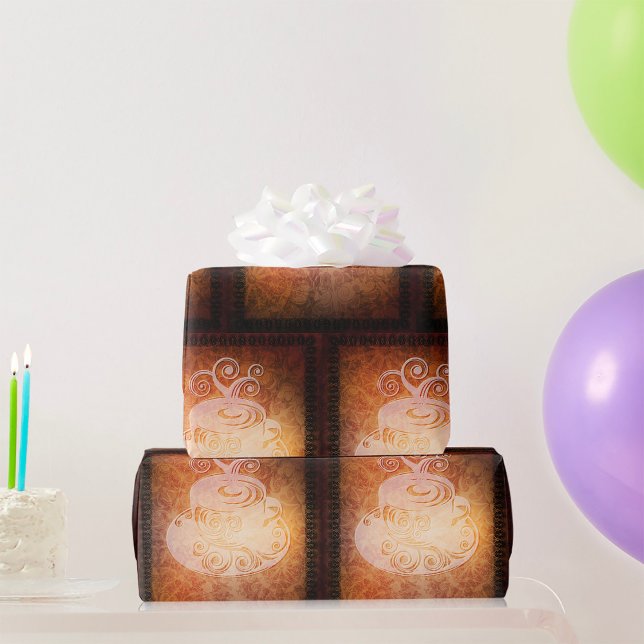 Papel De Regalo Copa de café artístico (Subido por el creador)