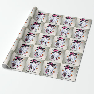 Papel De Regalo Copa de Fantasmas de Halloween Cute Elegante