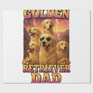 Papel De Regalo Copia del Retriever Dorado Copia Copia