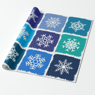 Papel De Regalo Copos de nieve