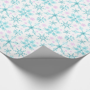 Papel De Regalo Copos de nieve de invierno