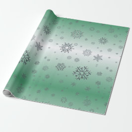 Papel De Regalo Copos de nieve de invierno