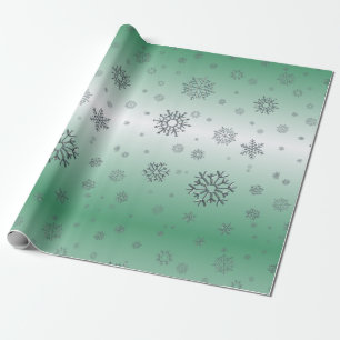 Papel De Regalo Copos de nieve de invierno