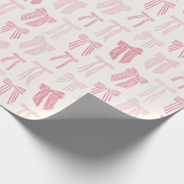 Papel De Regalo Coquetas rosadas a rayas
