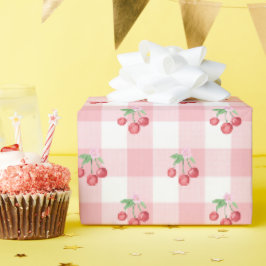 Papel De Regalo Coquette Cherry