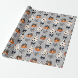 Papel De Regalo Coquette Halloween Charm