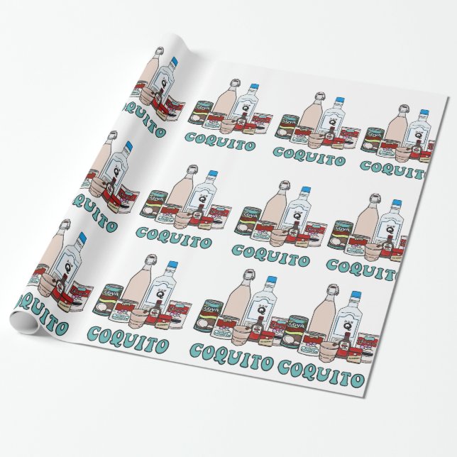 PAPEL DE REGALO COQUITO WRAPPING PAPER (Desenrollado)