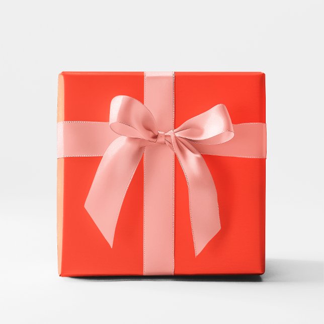 Papel De Regalo Coral Rojo (Red Coral Wrapping Paper)