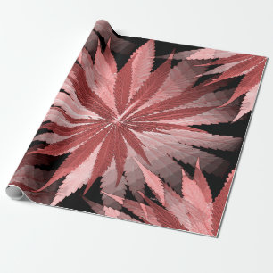 Papel De Regalo Coral Vivo Amoroso