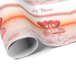Papel De Regalo Corales de Coral, 35 años