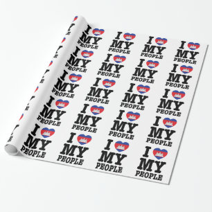 Papel De Regalo Corazón (amor) Mis Jemeres