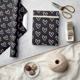 Papel De Regalo Corazón de amor 