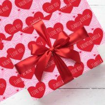 Corazón de amor lindo texto personalizado día de S