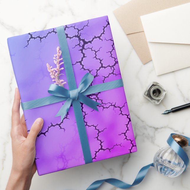 Papel De Regalo Corazón de arcoiris con marmol (Regalar)