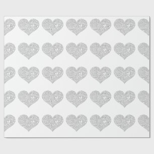 Papel De Regalo Corazón de argot australiano