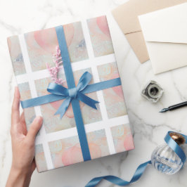 Papel De Regalo Corazón de diosa pintado a mano