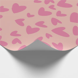 Papel de regalo corazón de San Valentín