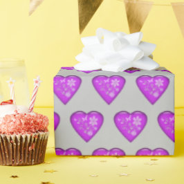 Papel De Regalo Corazón de Vidrio