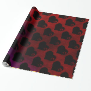 Papel De Regalo Corazón gótico