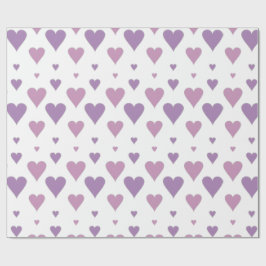 Papel de Regalo Corazón Pastel