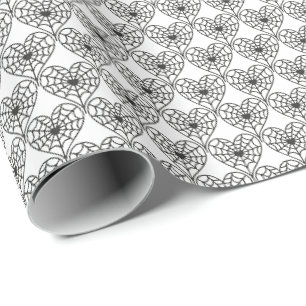 Papel De Regalo Corazón Web