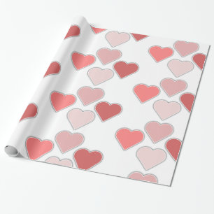 Papel De Regalo Corazones