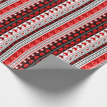 Corazones de amor de 8 bits rojos