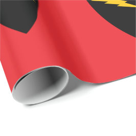 Papel De Regalo Corazones de pernos relámpago