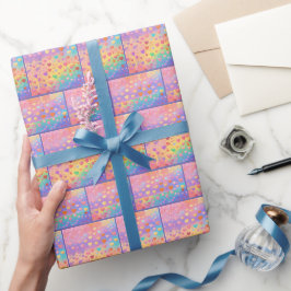 Papel De Regalo corazones elegantes de color pastel