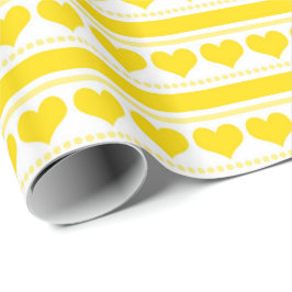 Papel De Regalo Corazones felices
