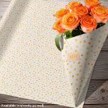 Papel De Regalo Corazones - Naranja oscuro en Naranja ligero - Rol<br><div class="desc">Corazones en varios tonos de naranja más oscuro sobre un fondo naranja claro (melocotón). Hay otras coloridas disponibles.</div>