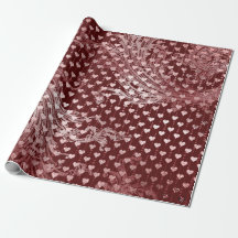 Corazones reales Rosa barroco Corazón de oro Borgo