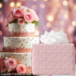 Papel De Regalo Corazones - Rojo sobre Ombre rosa claro<br><div class="desc">Corazones de varios tonos rojos a rosa claro sobre un fondo rosa claro. Hay otras coloridas disponibles.</div>