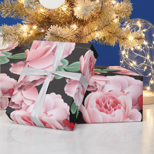 Papel De Regalo Corazones rojos