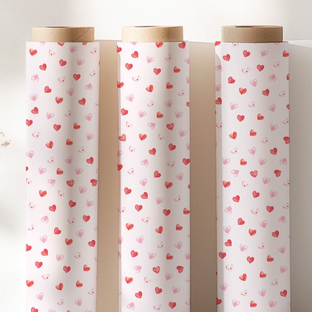 Papel De Regalo Corazones rosas y rojos (Subido por el creador)