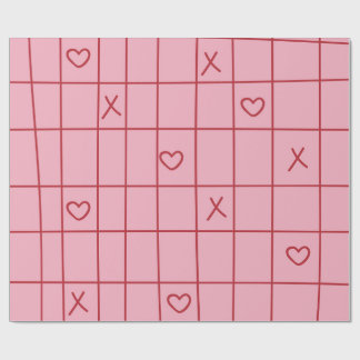 Papel De Regalo Corazones XO