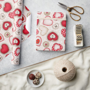 Papel De Regalo Corazones y amor