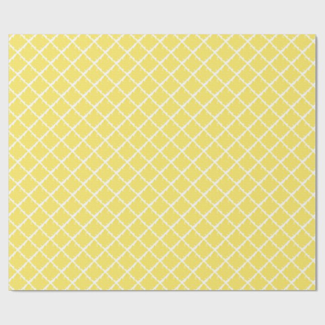Papel De Regalo Corbata Amarillo Sunshine Tie Dye (Superficie plana)